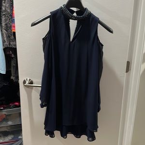 Navy blue dress